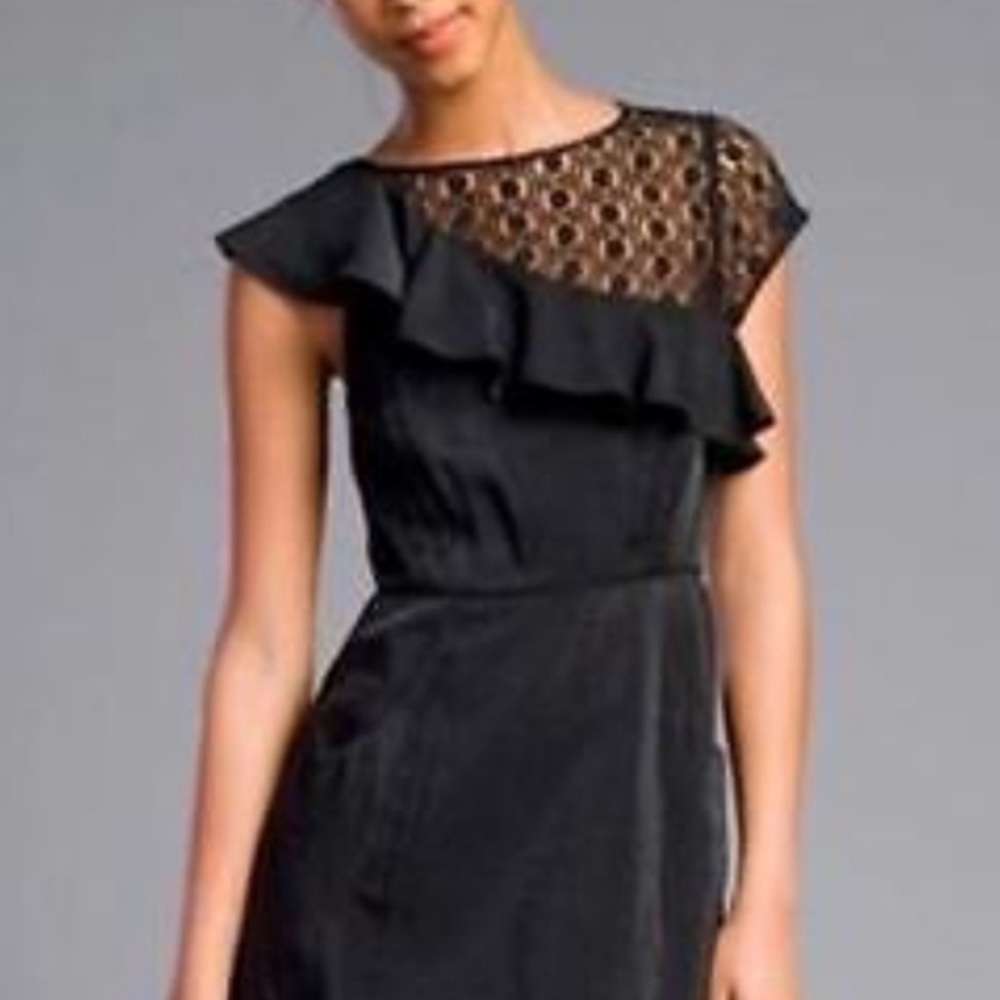 Frock by Tracy Reese black Naomi dress NWT
